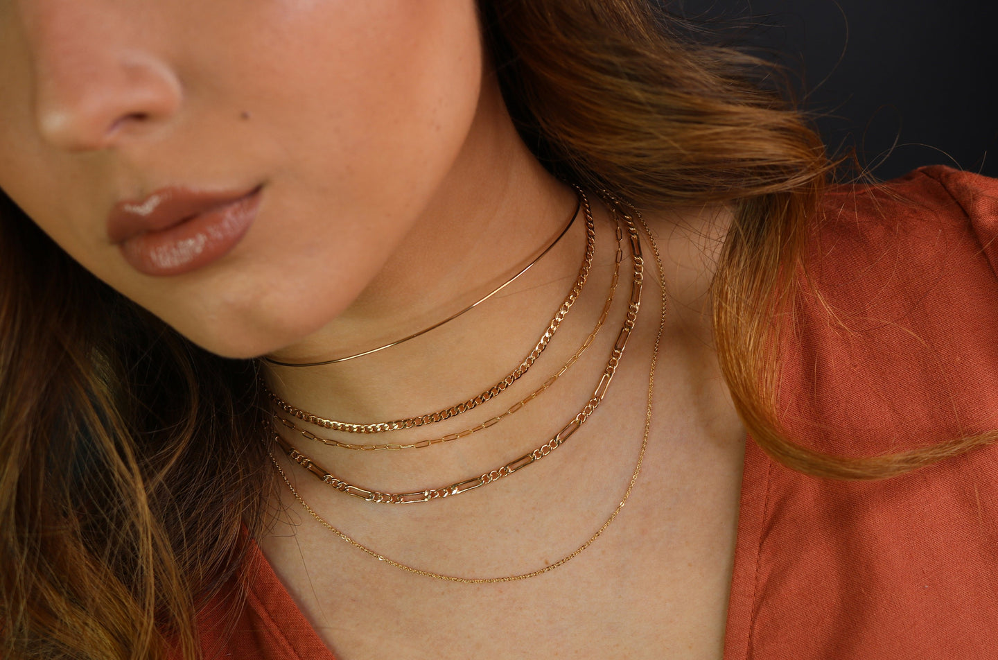 Classic Figaro Chain Necklace | Timeless 14K Gold-Filled Chain